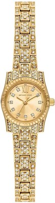 Женские наручные часы Michael Kors MK4980 Lexington из нержавеющей стали, диаметр корпуса 19 мм, золотистый цвет 1000037348
