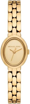 Женские аналоговые кварцевые наручные часы Michael Kors MK4955 Maude, размер корпуса 21 мм, золотистый цвет 1000037454