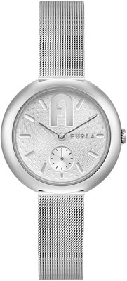 Женские аналоговые наручные часы Furla WW00013005L1 из нержавеющей стали, размер корпуса 36 мм, цвет серебристый/серебристый 1000037464