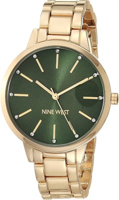 Женские наручные часы Nine West с браслетом, украшенным кристаллами 1000037478