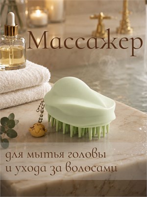 Массажная расческа для головы, предназначенная для массажа во время мытья волос 1000038618