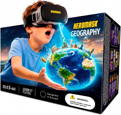 VR-гарнитура Heromask для детей 5-12 лет · Географические игры в виртуальной реальности с доставкой по Душанбе, по Худжанду, по Бохтару и по всему Таджикистану. 1000040317