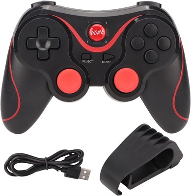 Беспроводной игровой контроллер, геймпад X3 Bluetooth с виброотдачей для смартфонов, планшетов, ПК, телевизоров и VR-игр с доставкой по Душанбе, по Худжанду, по Бохтару и по всему Таджикистану. 1000040346