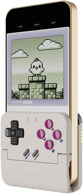 GameSir Pocket Taco Vertical Mobile Gaming Controller – ретро-аркадный Bluetooth-геймпад для Android, портативный беспроводной игровой контроллер для телефона, аккумулятор 600 мАч, сквозная зарядка – белый с доставкой по Душанбе, по Худжанду, по Бохтару и 1000040350