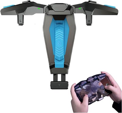 Игровой контроллер Excefore Mobile Triggers F4, мобильный игровой контроллер F4 Falcon для PUBG/Fortnite/Call of Duty, чувствительный контроллер-джойстик для шутеров с триггерами прицеливания и стрельбы для iOS и Android с доставкой по Душанбе, по Худжанд 1000040442