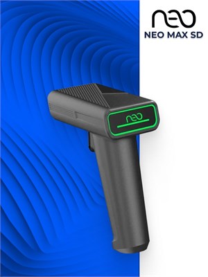 Беспроводной сканер штрих-кода NEO с подставкой для надежного чтения одномерных и двумерных QR-кодов 1000041077