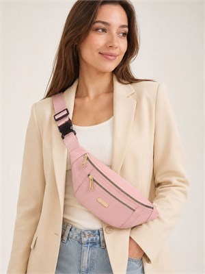 Женская сумка на пояс, носится через плечо 1000041846