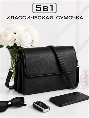 Маленькая кожаная сумка Densy для женщин на плечо 1000042412
