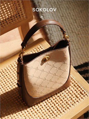 Женская сумка-бакет, предназначенная для ношения через плечо 1000042489