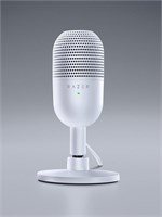 Белый микрофон Razer Seiren V3 Mini предназначен для использования в играх и стриминге 1000025589
