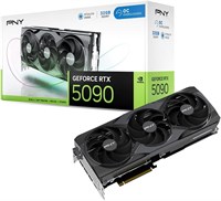 Видеокарта PNY GeForce RTX™ 5090 32GB OC с тремя вентиляторами и возможностью использования технологии DLSS 4 1000030650