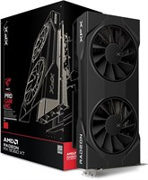 Видеокарта XFX Swift AMD Radeon RX 9060XT OC Gaming Edition имеет 8 ГБ памяти GDDR6, поддерживает HDMI и 2xDP, основана на архитектуре AMD RDNA™ 4 1000030677