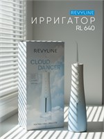 Ирригатор для зубов и десен Revyline RL 640, портативный, для чистки зубов, для брекетов, для имплантов, взрослый, Special Color Edition Cloud Dancer 1000033052