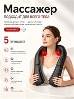 В 2026 году появится новый электрический массажер с подогревом для шеи, плеч, спины и ног. Этот многофункциональный массажер будет отличным подарком для вашей мамы 1000038413