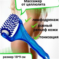Ручной антицеллюлитный массажер с роликами для тела и ног 1000038519