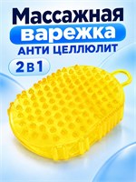 Массажное устройство под названием "Чудо Варежка" предназначено для борьбы с целлюлитом. Это скраб-рукавица, которую можно использовать во время принятия ванны или душа 1000038546