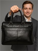 Мужской портфель из натуральной кожи на плечо - это мужская кожаная сумка 1000039594