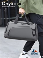 Мужская серая спортивная сумка Onyx предназначена для занятий спортом и путешествий 1000041946