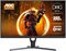 Игровой монитор AOC 24G11E 23,8 дюйма, быстрая IPS-матрица, разрешение Full HD 1920x1080, частота обновления 180 Гц, время отклика 0,5 мс (MPRT), поддержка HDR10, HDMI 2.0 x 1, DisplayPort 1.4 x 1, адаптивная синхронизация, 16,7 миллионов цветов. 1000021559