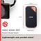 SanDisk 2TB Extreme PRO Portable SSD - до 2000 МБ/с - USB-C, USB 3.2 Gen 2x2 - Внешний твердотельный накопитель - SDSSDE81-2T00-G25 1000022344