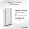 Маршрутизатор NETGEAR 4-Stream WiFi 6 Dual-Band Gigabit Router (WAX202) – AX1800, скорость беспроводной связи (до 1,8 Гбит/с) | Зона покрытия до 1200 кв. футов, 40 устройств 1000023867