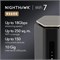 Маршрутизатор NETGEAR Nighthawk RS600 WiFi 7 – BE18000, трехдиапазонный, 18 Гбит/с, 10GbE + 3-1GbE LAN, WPA3, USB 3.0, четырехъядерный процессор 2 ГГц, зона покрытия 3300 кв. футов 1000023933