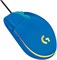 Мышь Logitech G G102 LIGHTSYNC - это проводная мышь синего цвета 1000025389