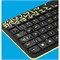 Беспроводной комплект Logitech MK240, включающий в себя мышь и клавиатуру с русской раскладкой, доступен в черном цвете 1000025459