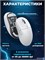 Белая беспроводная игровая мышь Attack Shark X3 с моделью PAW3395, поддерживающая Bluetooth и 2.4Ghz USB 1000025460