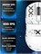 Белая беспроводная игровая мышь Attack Shark X3 с моделью PAW3395, поддерживающая Bluetooth и 2.4Ghz USB 1000025460