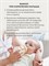 Бутылочка BabyLine для кормления младенцев от 0+ до 6 месяцев с антиколиковым дизайном имеет широкое горлышко и объем 240 мл 1000026195