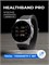 Браслет для здоровья HEALTHBAND Pro №80ME, выполненный в серебристом цвете, обладает функциями часов, тонометра, ЭКГ и точного измерения давления 1000026488