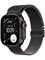 Apple Watch Ultra 3 (2025) с диаметром 49 мм, оснащенные функцией GPS и возможностью подключения к сети, выполнены в черном титановом корпусе с черным миланским петлевидным ремешком из титана, размер L. 1000026623