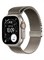 Apple Watch Ultra 3 (2025) с диаметром 49 мм, оснащенные функциями GPS и Cellular, выполнены из натурального титана с миланской петлей из натурального титана, ремешок размером L. 1000026714