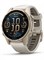 Золотистый корпус и дымчато-серый ремешок отличают смарт-часы Garmin Fenix 8 43 мм Sapphire под номером 010-02903-11. 1000026855