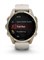 Золотистый корпус и дымчато-серый ремешок отличают смарт-часы Garmin Fenix 8 43 мм Sapphire под номером 010-02903-11. 1000026855