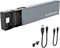 Корпус для M.2 NVME и SATA NGFF, двухпротокольный, с USB 3.1 Gen 2, адаптер для внешнего жесткого диска M.2 SSD, HDD UASP NGFF, внешний корпус, максимальный объем 2 ТБ, 2230, 2242, 2260, 2280, для ноутбука 1000030005
