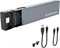 Корпус MICROWARE M.2 NVME и SATA NGFF с поддержкой двух протоколов Gen 2 USB 3.1, адаптер для внешнего жесткого диска M.2 SSD, HDD UASP NGFF, внешний корпус, максимальный объем 2 ТБ, 2230, 2242, 2260, 2280, для ноутбука 1000030010