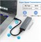 Корпус MICROWARE M.2 NVME и SATA NGFF с поддержкой двух протоколов Gen 2 USB 3.1, адаптер для внешнего жесткого диска M.2 SSD, HDD UASP NGFF, внешний корпус, максимальный объем 2 ТБ, 2230, 2242, 2260, 2280, для ноутбука 1000030010