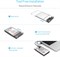 ORICO, внешний корпус для жесткого диска USB 3, предназначенный для 2,5-дюймовых SATA HDD/SSD 7 мм/9,5 мм, с поддержкой UASP, SATA III, максимальным объемом 2 ТБ, безинструментальной конструкцией, прозрачный 1000030019