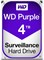 Жесткий диск Western Digital WD Purple 4 ТБ для видеонаблюдения - 5400 об/мин, SATA, 6 Гбит/с, 64 МБ кэш-памяти, 3,5 дюйма - WD40PURX [старая версия] 1000027512