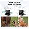DJI Osmo Nano Standard Combo (128 ГБ), компактная камера для видеоблогинга 4K/60 кадров в секунду с сенсором 1/1.3 дюйма, широкоугольным объективом 143°, записью до 200 минут, магнитной застежкой-липучкой для спорта и видеоблогинга, версия для ОАЭ, официа 1000030043
