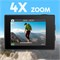 Экшн-камера AKASO EK7000 4K30FPS 20MP с картой памяти microSDXC 64 ГБ, комплект аксессуаров, подводная камера, водонепроницаемость 98 футов, электронная стабилизация изображения (EIS), дистанционное управление по Wi-Fi, 4-кратный зум, широкоугольный объек 1000030127