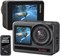 Экшн-камера AKASO Brave 8 4K60FPS, 48-мегапиксельная камера с сенсорным экраном, водонепроницаемая, сверхширокоугольная, 16-кратная замедленная съемка, суперплавная стабилизация, подводная камера с дистанционным управлением, аксессуары для шлема 1000030134