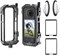 Комплект защитной пленки для объектива и экрана Insta360 X3 X 3 с алюминиевой рамкой, металлическим корпусом и защитной пленкой из закаленного стекла 1000030171