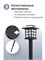 Два фонаря для дачи Homium LED Elementary, S03 - это набор светильников для садового уличного декора, работающих на солнечных батарейках 1000030627