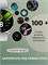 Женские смарт-часы с золотистым цветом, оснащенные AMOLED экраном и возможностью совершать звонки по Bluetooth 1000031130