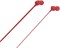 Проводные внутриканальные наушники JBL Tune 110 JBLT110RED с микрофоном, красные 1000031191