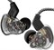 Наушники-вкладыши CCZ Yinyoo Melody, проводные, без микрофона, IEM, HIFI, с басами, 1DD, 1BA, ушными фиксаторами, с кабелем OFC 4N для музыкантов, певцов, для выступлений на сцене и в студии (прозрачно-черные) 1000031240
