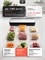 Наррация Пылесос для пищевых продуктов VS6606X, упаковщик для вакуума - + 1 рулон с пакетами, с запайкой и резаком для пакетов 1000031516